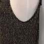 VERONICA M GOLD SHIMMER HIGH NECK SLEEVELESS STYLISH TOP SIZE SM, MED, LG