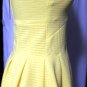 HOT & DELICIOUS SLEVELESS YELLOW FLARE DRESS SIZE SM, MED, LG