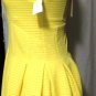 HOT & DELICIOUS SLEVELESS YELLOW FLARE DRESS SIZE SM, MED, LG