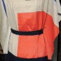 GRACIA SHORT SLEEVE COLOR BLOCK DRESS SIZE SM