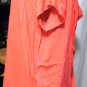 ARYN K ORANGE T- SHIRT DRESS W/ DRAPE BACK DETAIL SIZE MED