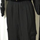 HOT & DELICIOUS BLACK LONG SLEEVE FRONT ZIP JUMPSUIT SIZE SM, MED HOT & DELICIOUS BLACK LONG SLEEVE FRONT ZIP JUMPSUIT SIZE SM, MED
