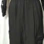 HOT & DELICIOUS BLACK LONG SLEEVE FRONT ZIP JUMPSUIT SIZE SM, MED