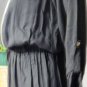 HOT & DELICIOUS BLACK LONG SLEEVE FRONT ZIP JUMPSUIT SIZE SM, MED