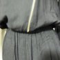 HOT & DELICIOUS BLACK LONG SLEEVE FRONT ZIP JUMPSUIT SIZE SM, MED