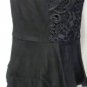 GRACIA STRAPLESS BLACK LACE PEPLUM DRESS SIZE SM, LG