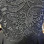 GRACIA STRAPLESS BLACK LACE PEPLUM DRESS SIZE SM, LG