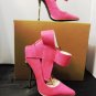 PRIVILEDGE MARINE FUCHSIA POINTED TOE HEELS SIZE, 6, 6.5, 7, 8, 11