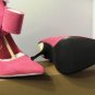 PRIVILEDGE MARINE FUCHSIA POINTED TOE HEELS SIZE, 6, 6.5, 7, 8, 11