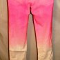HOT & DELICIOUS DIPPED DYE PINK JEGGINGS SIZE SM, MED