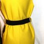 GRACIA URBAN LIME SLEEVELESS LONG-LINE VEST W/ BLACK BELT SIZE SM, MED