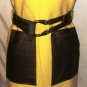 GRACIA URBAN LIME SLEEVELESS LONG-LINE VEST W/ BLACK BELT SIZE SM, MED