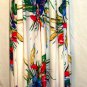 ARK & CO FULL LENGTH SPAGHETTI STRAP MULTI-FLORAL PRINT MAXI DRESS SIZE, LG