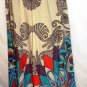 FLYING TOMATO PLUS SIZE PAISLEY PEACOCK PRINT PALAZZO PANTS SIZE 2-X LG