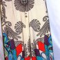 FLYING TOMATO PLUS SIZE PAISLEY PEACOCK PRINT PALAZZO PANTS SIZE 2-X LG
