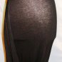 VERY J BLACK DRAPE & TWIST MIDI DRESS SIZE SMALL, LARGE