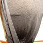 VERY J BLACK DRAPE & TWIST MIDI DRESS SIZE SMALL, LARGE