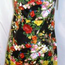 GRACIA FLORAL MULTI-COLOR A-LINE DRESS SIZE SM, LG GRACIA FLORAL MULTI-COLOR A-LINE DRESS SIZE SM, LG