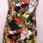 GRACIA FLORAL MULTI-COLOR A-LINE DRESS SIZE SM, LG