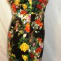 GRACIA FLORAL MULTI-COLOR A-LINE DRESS SIZE SM, LG