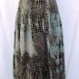 LEMIEUX MULTI COLOR SLEEVELESS MAXI DRESS SIZE SM