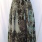 LEMIEUX MULTI COLOR SLEEVELESS MAXI DRESS SIZE SM