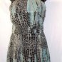 LEMIEUX MULTI COLOR SLEEVELESS MAXI DRESS SIZE SM