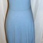 LOVE IN LIGHT BLUE SHORT SLEEVE HI/LO DRAPING DRESS SIZE, L