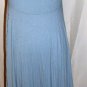 LOVE IN LIGHT BLUE SHORT SLEEVE HI/LO DRAPING DRESS SIZE, L