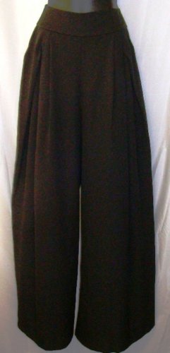 GRACIA BLACK WIDE LEG PANTS SIZES SM