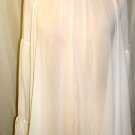 LOVE IN WHITE LONG SLEEVE PLEASANT SHEER TUNIC TOP SIZE, MED, LG LOVE IN WHITE LONG SLEEVE PLEASANT SHEER TUNIC TOP SIZE, MED, LG