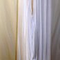 LOVE IN WHITE OVERSIZED ASYMMERTIC PONCHO TUNIC TOP SIZE, MED, LG