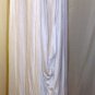 LOVE IN WHITE OVERSIZED ASYMMERTIC PONCHO TUNIC TOP SIZE, MED, LG