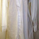 QUUM PLUS SIZE WHITE LONG SLEEVE HI/LO SHIRT DRESS SIZE, 2-X, 3-X