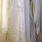 QUUM PLUS SIZE WHITE LONG SLEEVE HI/LO SHIRT DRESS SIZE, 2-X, 3-X