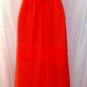 JEALOUS TOMATO OVER THE RAINBOW ORANGE MAXI DRESS SIZE, SM, MED
