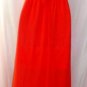 JEALOUS TOMATO OVER THE RAINBOW ORANGE MAXI DRESS SIZE, SM, MED