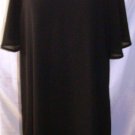 VERONICA M BLACK SHORT SLEEVE TUNIC TOP SIZE, X-LG VERONICA M BLACK SHORT SLEEVE TUNIC TOP SIZE, X-LG