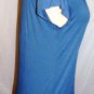 LOVE IN BLUE CAP SLEEVE TEE TOP SIZE, SM, MED, LG