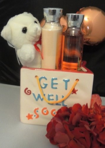 BATH & BODY WORKS SENSUAL AMBER 2 PC GET WELL BATH SET