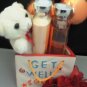 BATH & BODY WORKS SENSUAL AMBER 2 PC GET WELL BATH SET