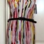 JAX WOMEN'S MULTI-COLOR SLEEVELESS SPAGHETTI STRAP A-LINE DRESS, SIZES 6