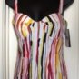 JAX WOMEN'S MULTI-COLOR SLEEVELESS SPAGHETTI STRAP A-LINE DRESS, SIZES 6