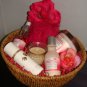 HEALING GARDEN 5 PC PASSIONATE ROSE BATH SET