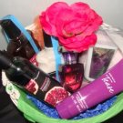 PARRIS HILTON 2 PC TEASE 1 OZ PERFUME & BATH & BODY WORKS 3 PC  BATH /BODY GIFT SET