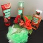BATH & BODY WORKS GRAPE FRUIT BREEZE 3 PC BATH SET