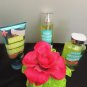 BATH & BODY WORKS FRESH COCONUT COLADA 3 PC AROMATHERPY BATH SET