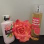 BATH & BODY WORKS WATERMELON LEMONADE 2 PC BODY SET