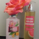 BATH & BODY WORKS WATERMELON LEMONADE 2 PC BODY SET