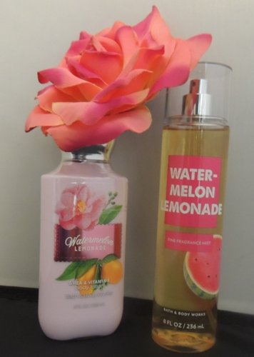 BATH & BODY WORKS WATERMELON LEMONADE 2 PC BODY SET